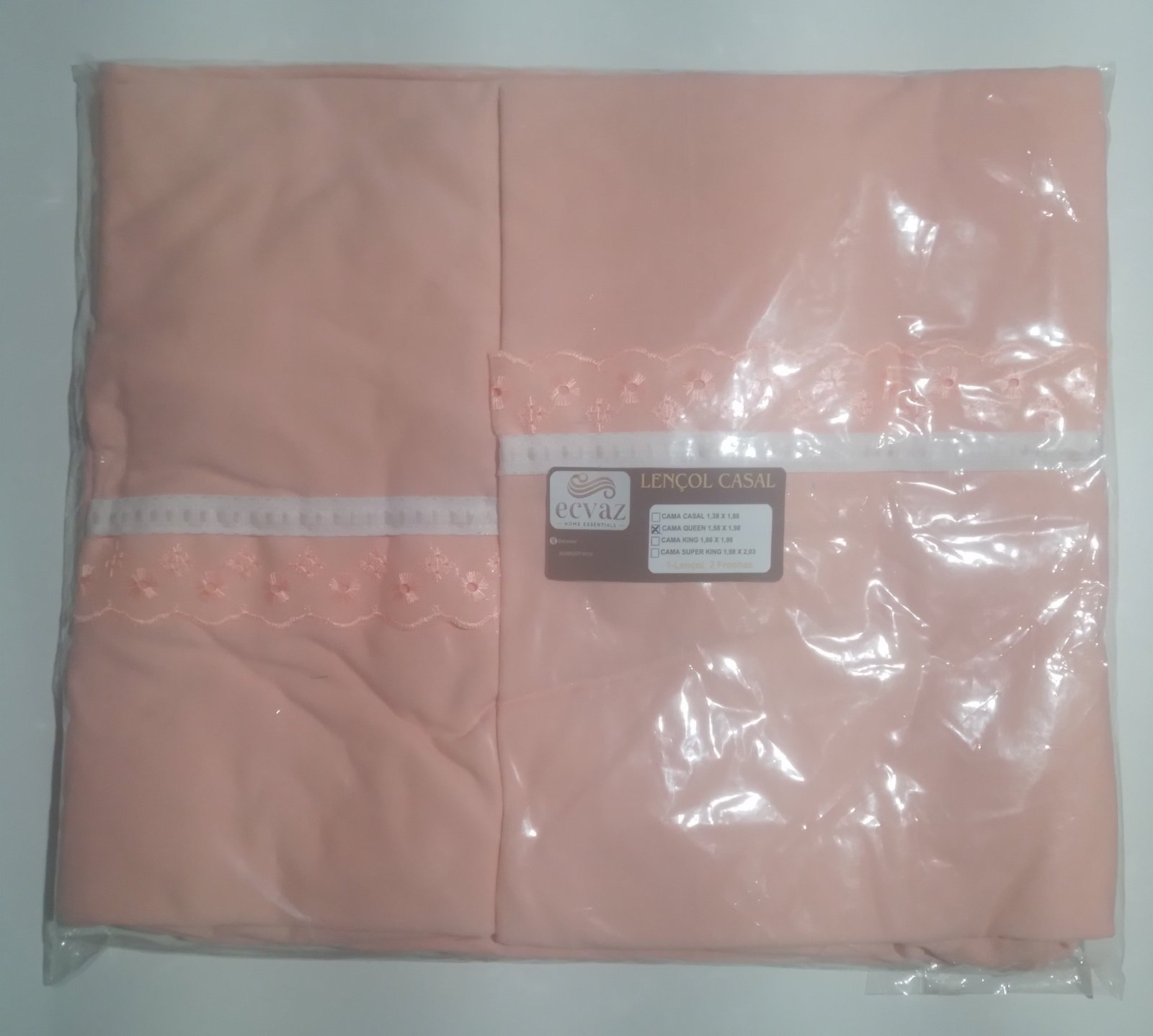 Lençol Queen (Laranja)