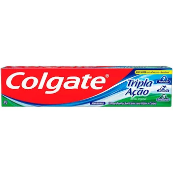 Creme dental Colgate Tripla Ação 90g 